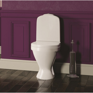 Унитаз-компакт Sanita luxe Classic SL DM сиденье микролифт Clip UP (WC.CC/Classic/2-DM/WHT.G/S1)