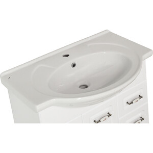 Тумба под раковину Style line Олеандр-2 Люкс 75 белая (ЛС-00000048)