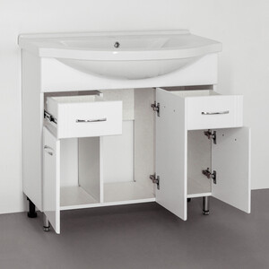 Тумба под раковину Style line Эко Стандарт №26 белая (ЛС-00000110)