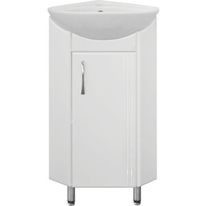 Тумба под раковину Style line Веер 31x31 белая (ЛС-00000092)