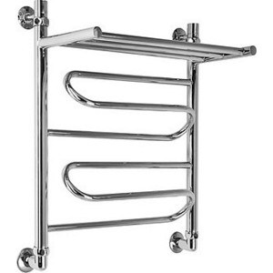 Полотенцесушитель водяной Ника Curve ЛЗ ВП 60х40 с полкой