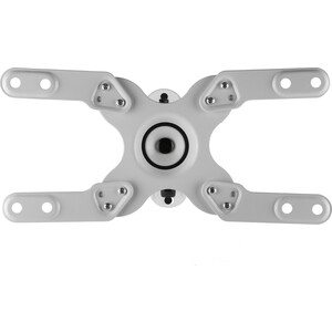 Кронштейн для телевизора Monstermount MB-5225 (22-43", VESA 100/200) наклонно-поворотный, до 30 кг,белый