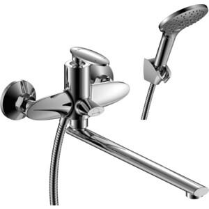 Смеситель для ванны Rossinka Silvermix с душем, хром (RS30-32)