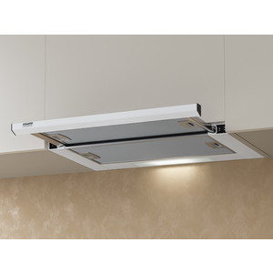 Вытяжка встраиваемая Krona Kamilla slim 600 white (2 мотора)