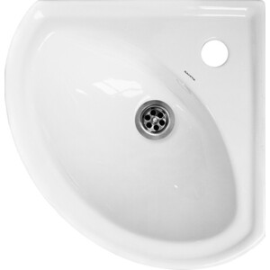 Раковина угловая Sanita Веер 36х36 (WB.CR/Veer/23-C/WHT.G/S1)