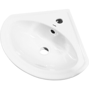 Раковина угловая Sanita Веер 36х36 (WB.CR/Veer/23-C/WHT.G/S1)