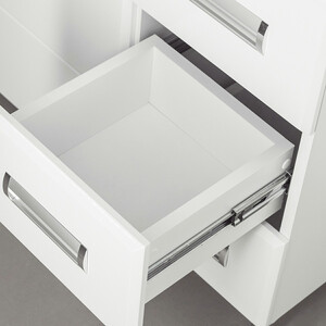 Тумба с раковиной Style line Ирис 65 белая (ЛС-00000016 + 1WH110174)