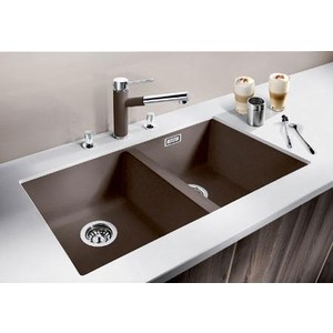 Кухонная мойка Blanco SubLine 350/350-U кофе (523583)