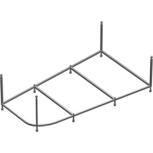 Каркас для ванны Am.Pm Spirit 160х100 универсальный (W72A-160-100W-R2)