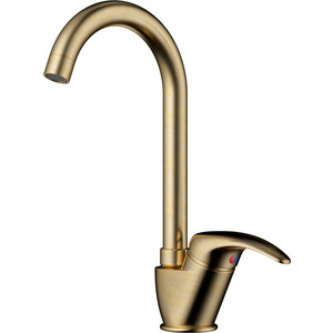 Смеситель для кухни Omoikiri Umi AB античная латунь (4994262)