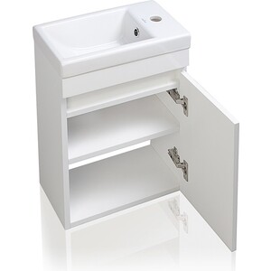 Тумба под раковину Style line Compact Люкс 40 белая (СС-00000248)