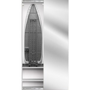 Встроенная гладильная доска Shelf.On Iron Box (Айрон Бокс) купе беленый дуб право