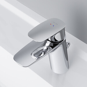 Смеситель для раковины Am.Pm Spirit 2.1 с донным клапаном, хром (F71A82100)