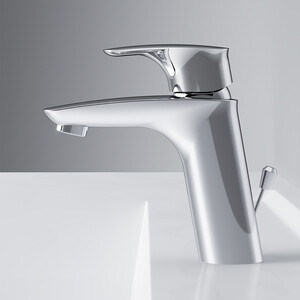 Смеситель для раковины Am.Pm Spirit 2.1 с донным клапаном, хром (F71A82100)