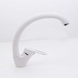 Смеситель для кухни Mixline ML-GS02 белый 331 (4620031443711)