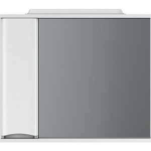 Зеркало-шкаф Am.Pm Like 80 левый, с подсветкой, белый глянец (M80MPL0801WG)