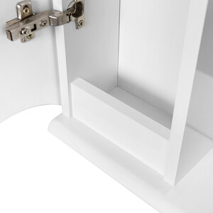 Зеркало-шкаф Am.Pm Like 80 левый, с подсветкой, белый глянец (M80MPL0801WG)