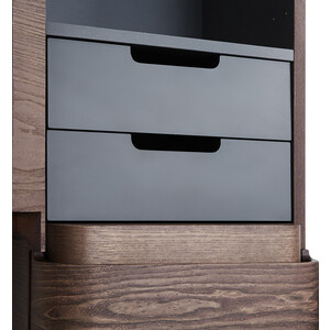 Пенал Am.Pm Sensation 40 левый, орех (M30CHL0406NF)