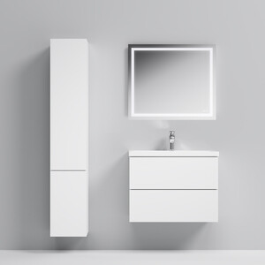 Пенал Am.Pm Gem 30 левый, белый глянец (M90CHL0306WG)