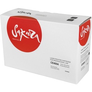 Картридж Sakura CE400A черный, 5500 стр.