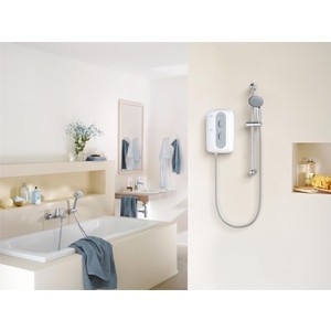 Смеситель для ванны Grohe Eurostyle Cosmopolitan с душевым гарнитуром, хром (33591002, 27853001)