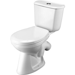 Унитаз-компакт Santek Бриз с сиденьем, косой выпуск (1WH202569)