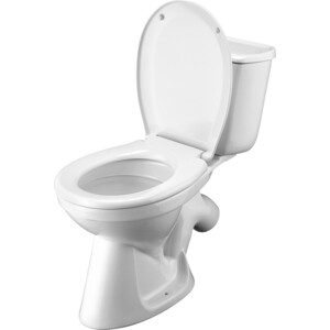 Унитаз-компакт Santek Бриз с сиденьем, косой выпуск (1WH202569)