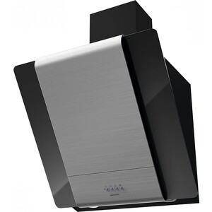 Вытяжка Krona TALLI 600 inox/black glass 3P