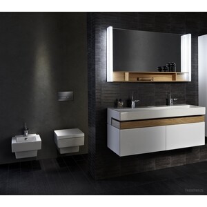 Комплект унитаза Jacob Delafon Terrace с инсталляцией Geberit (EDA102-00, E70019-00, 458.124.21.1)