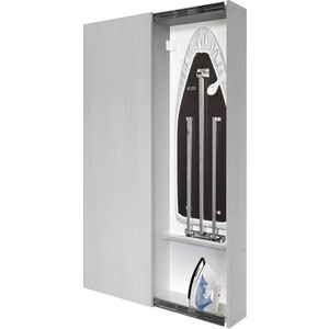 Встроенная гладильная доска Shelf.On Астра Гранде эко купе выбеленный дуб лево