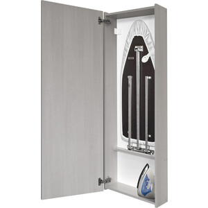 Встроенная гладильная доска Shelf.On Астра Гранде эко распашная выбеленный дуб лево