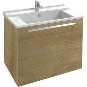 Тумба с раковиной Jacob Delafon Struktura 80 розовое дерево (EB1285-E13, EXH112-00)