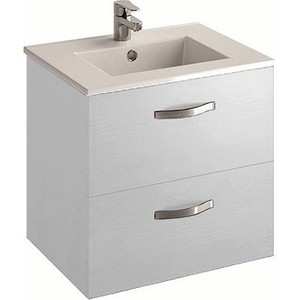 Тумба с раковиной Jacob Delafon Ola 60 белый блестящий (EB390-J5, EXS112-00)