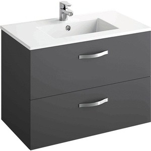 Тумба под раковину Jacob Delafon Ola 80 серый антрацит (EB391-N14)