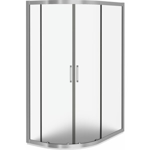Душевой уголок Good Door Latte R-120-G-WE 120x80 матовый Grape, хром матовый (ЛА00017)