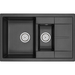 Кухонная мойка Granula GR-7802 шварц