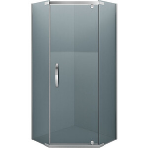 Душевой уголок Alex Baitler 100x100 тонированный, хром (AB 245-100)