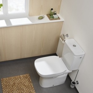 Унитаз-компакт Roca Debba с сиденьем микролифт