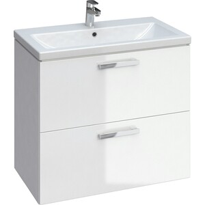 Тумба под раковину Cersanit Melar 80 белая (64130)