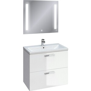 Тумба под раковину Cersanit Melar 80 белая (64130)