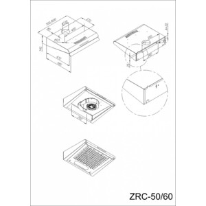 Вытяжка MAUNFELD MPC 50 черный