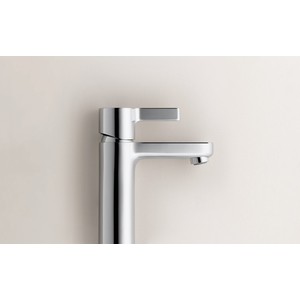 Смеситель для раковины Hansgrohe Metris S с донным клапаном, хром (31060000)