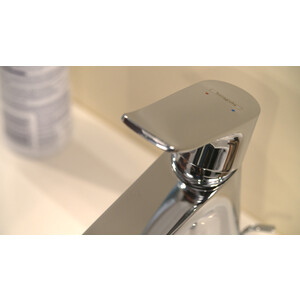 Смеситель для раковины Hansgrohe Metris с донным клапаном, хром (31080000)