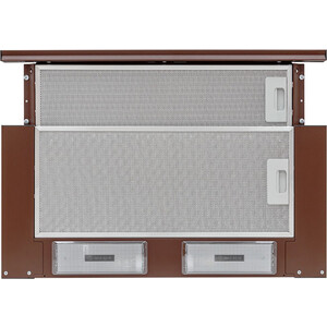 Вытяжка встраиваемая Krona Kamilla 600 BROWN (1 мотор)