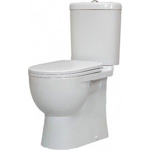 Унитаз-компакт Sanita luxe Art Comfort SL DM с сиденьем микролифт, Clip UP (WC.CC/Art/2-DM/WHT.G/S1)