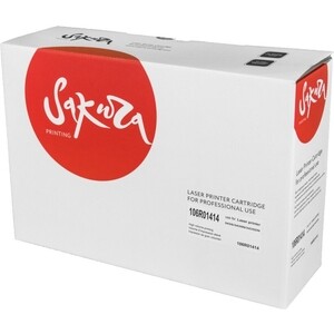 Картридж Sakura 106R01414 черный, 4000 стр.