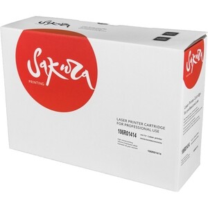 Картридж Sakura 106R01414 черный, 4000 стр.