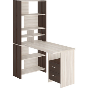 Стол компьютерный МЭРДЭС СТЛ-ОВХ+С100РПрям ВК