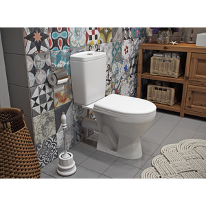 Унитаз-компакт Rosa Рио с сиденьем (4640021060988)