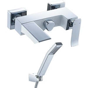 Смеситель для ванны Lemark Contest каскадный излив (LM5814CW)